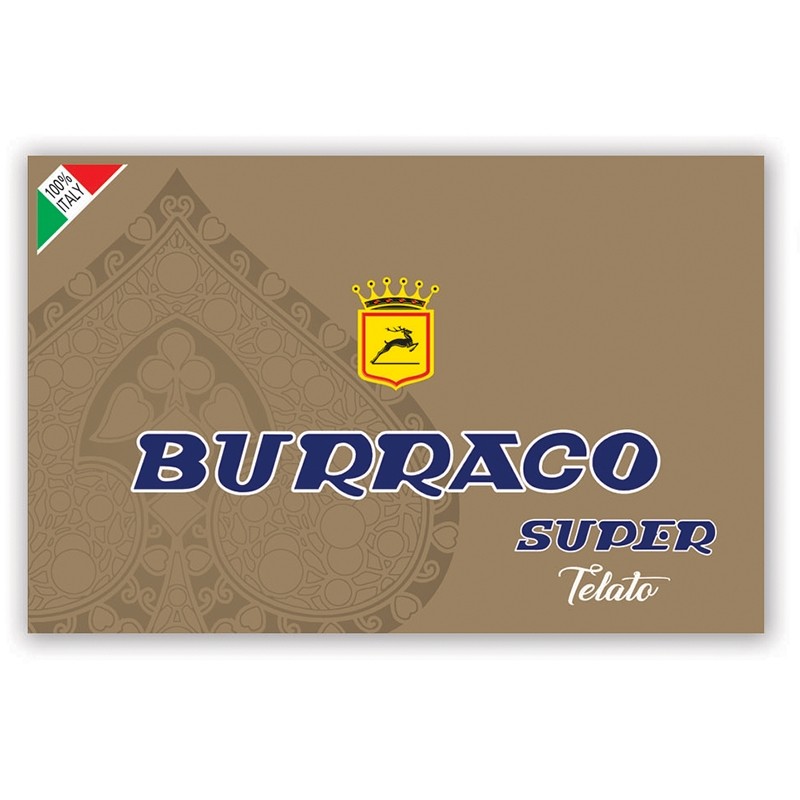 Modiano Burraco 100% Plástico – 2 Barajas De 54 Cartas En Estuche, Tamaño Póker (88x63 Mm) Con Reglas Incluidas, Azul Y Rojo