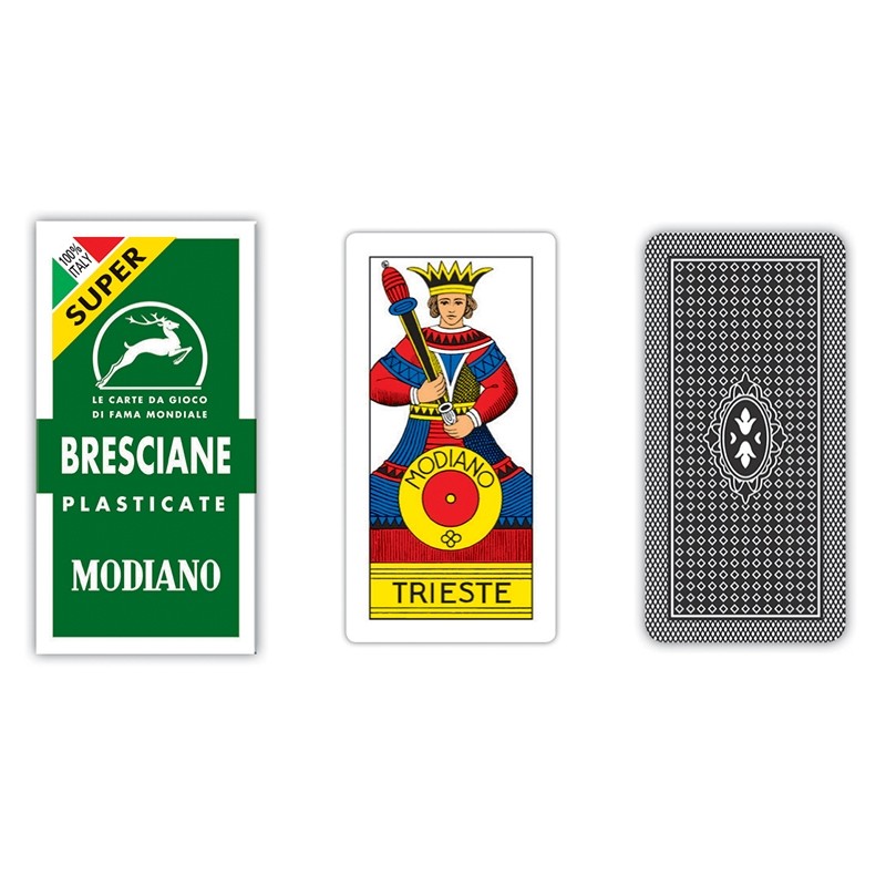 Carte Bresciane Verde SUPER Modiano