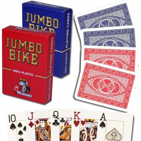 Cartes de poker Fournier Poker Jumbo rouge