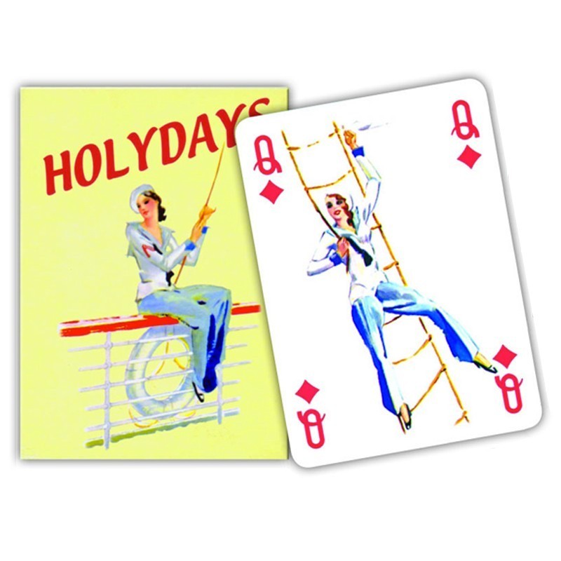 MODIANO - Set Di Carte Da Gioco In Plastica Modiano Texas Poker Jumbo Index Marrone E Nero 0726672489287