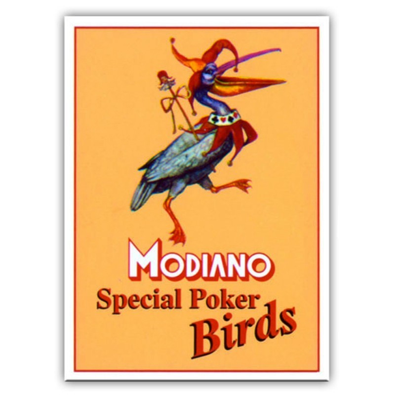 MODIANO Texas Poker 4 Mini Index azzurro