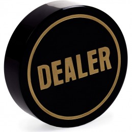 Dealer Button Nero/Oro -...