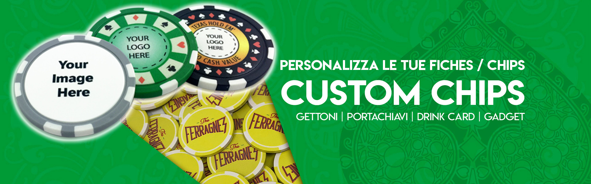 Custom poker chips